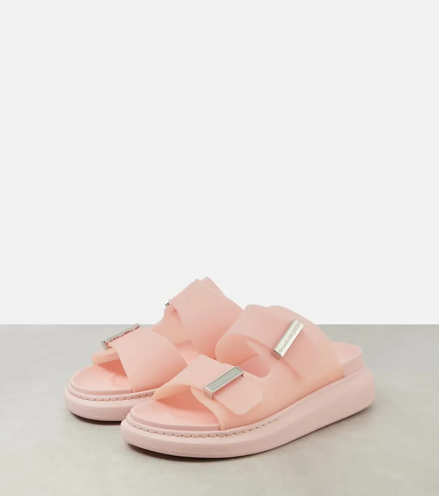Alexander McQueen Logo platform sandals