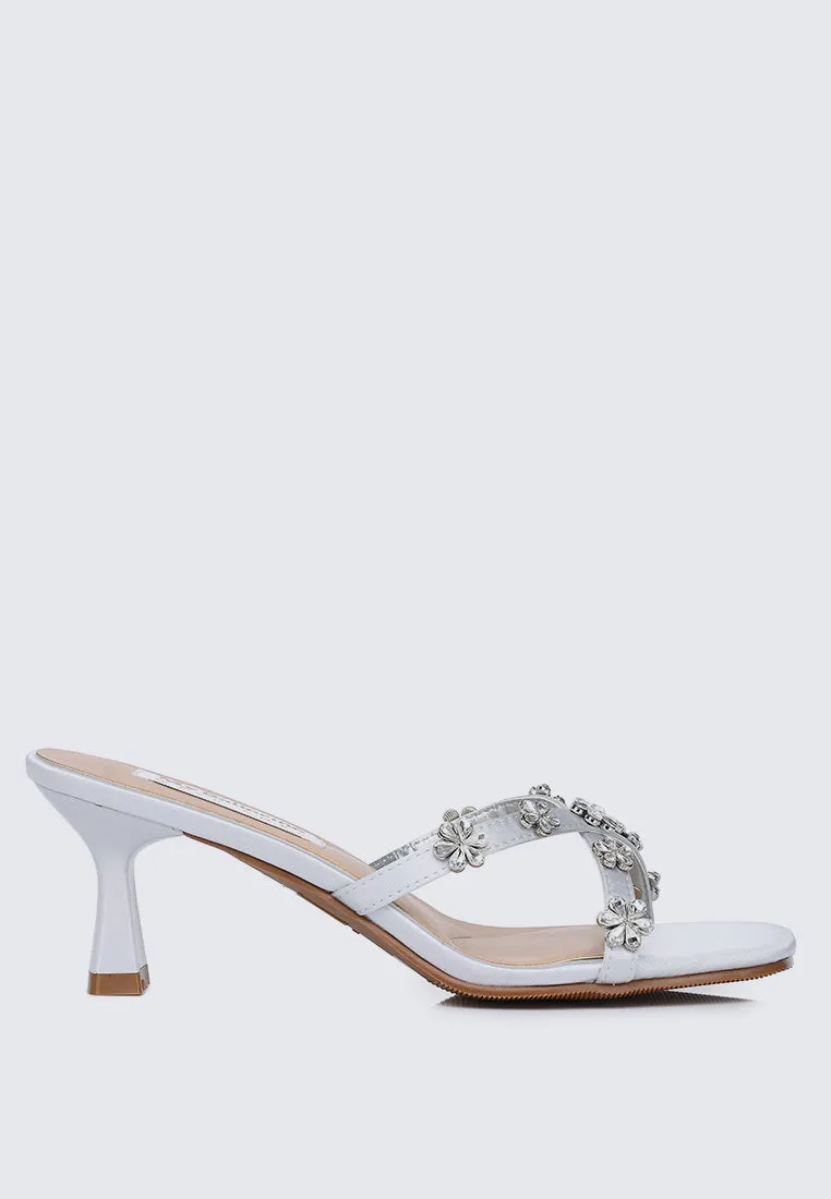Alyssa Comfy Heels In Grey