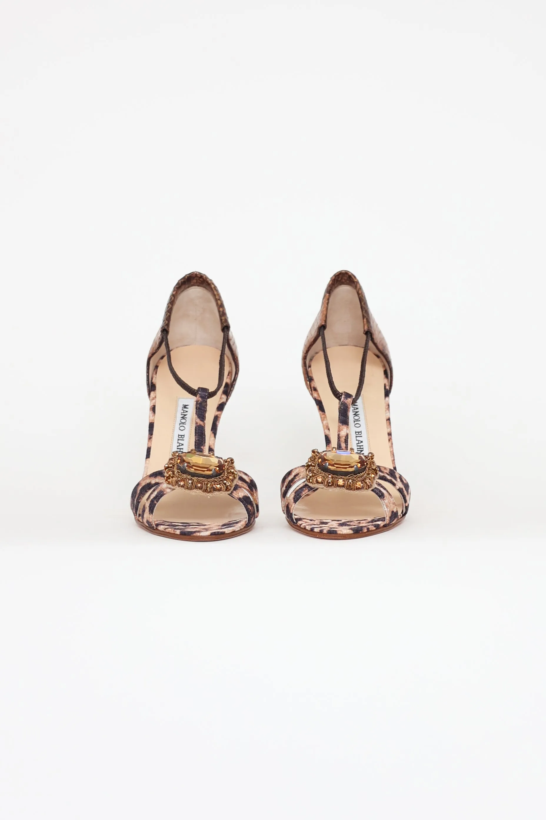 Animal Print Drina Heels