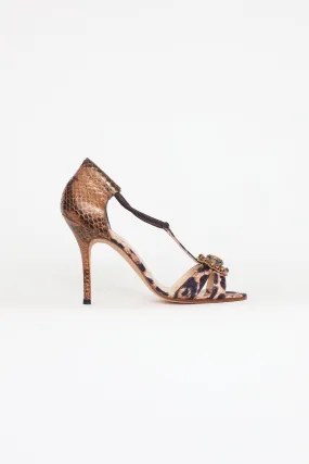 Animal Print Drina Heels
