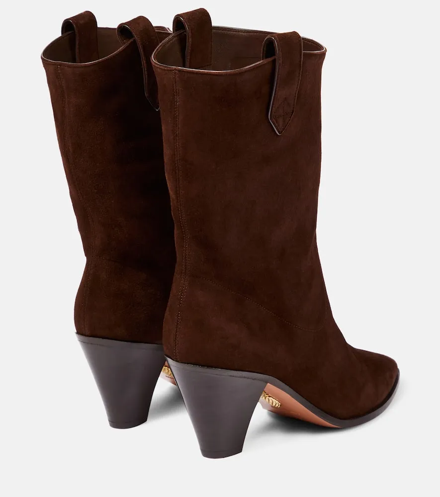 Aquazzura Boogie suede ankle boots