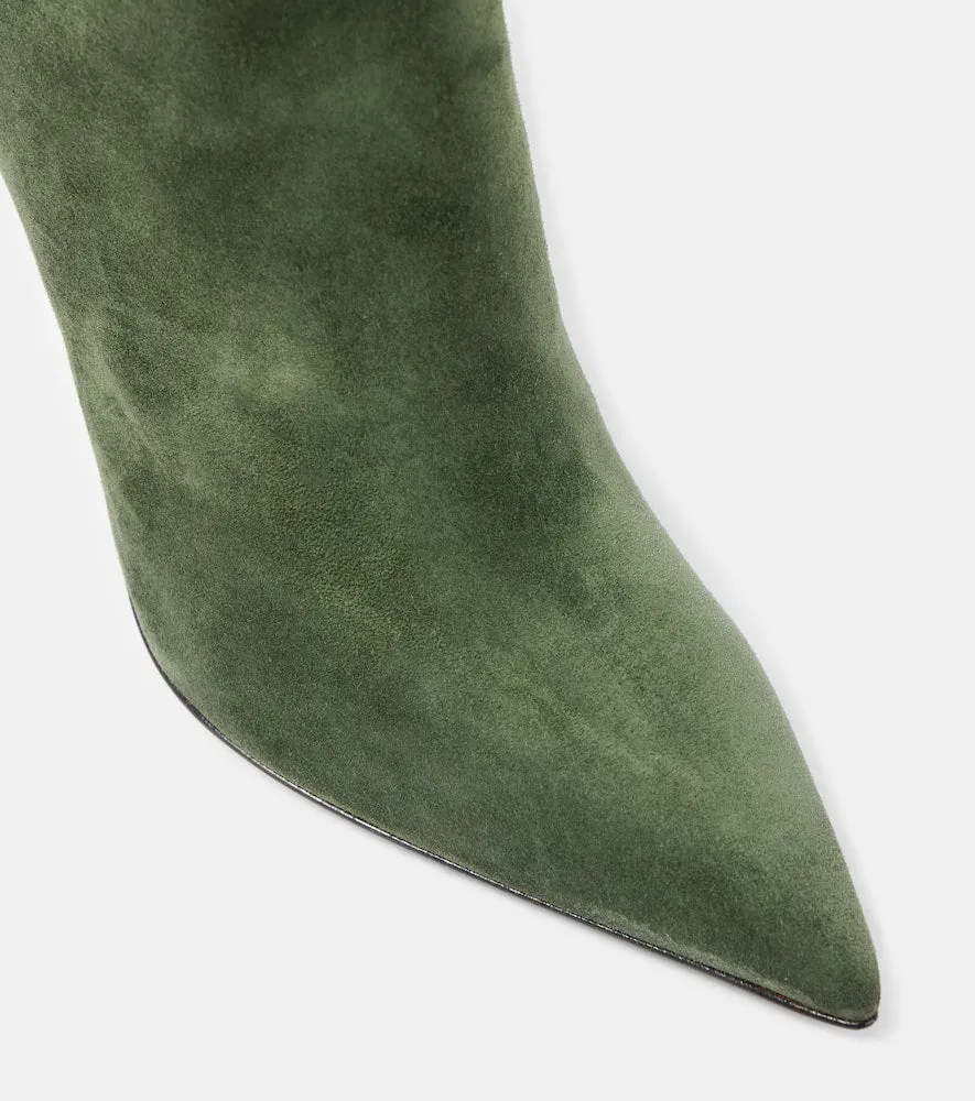 Christian Louboutin So Kate Booty suede ankle boots