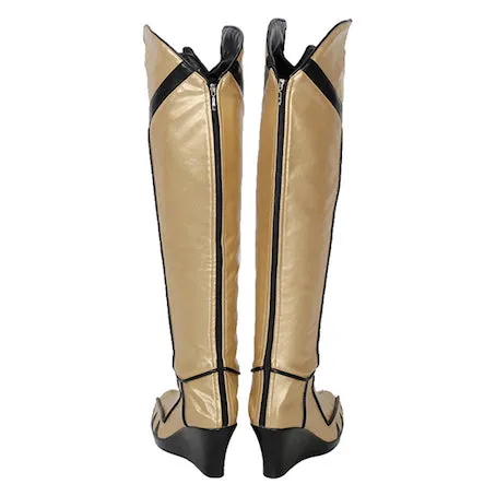 Classic Batman: Arkham Knight Barbara Gordon Batgirl Cosplay Tall Boots