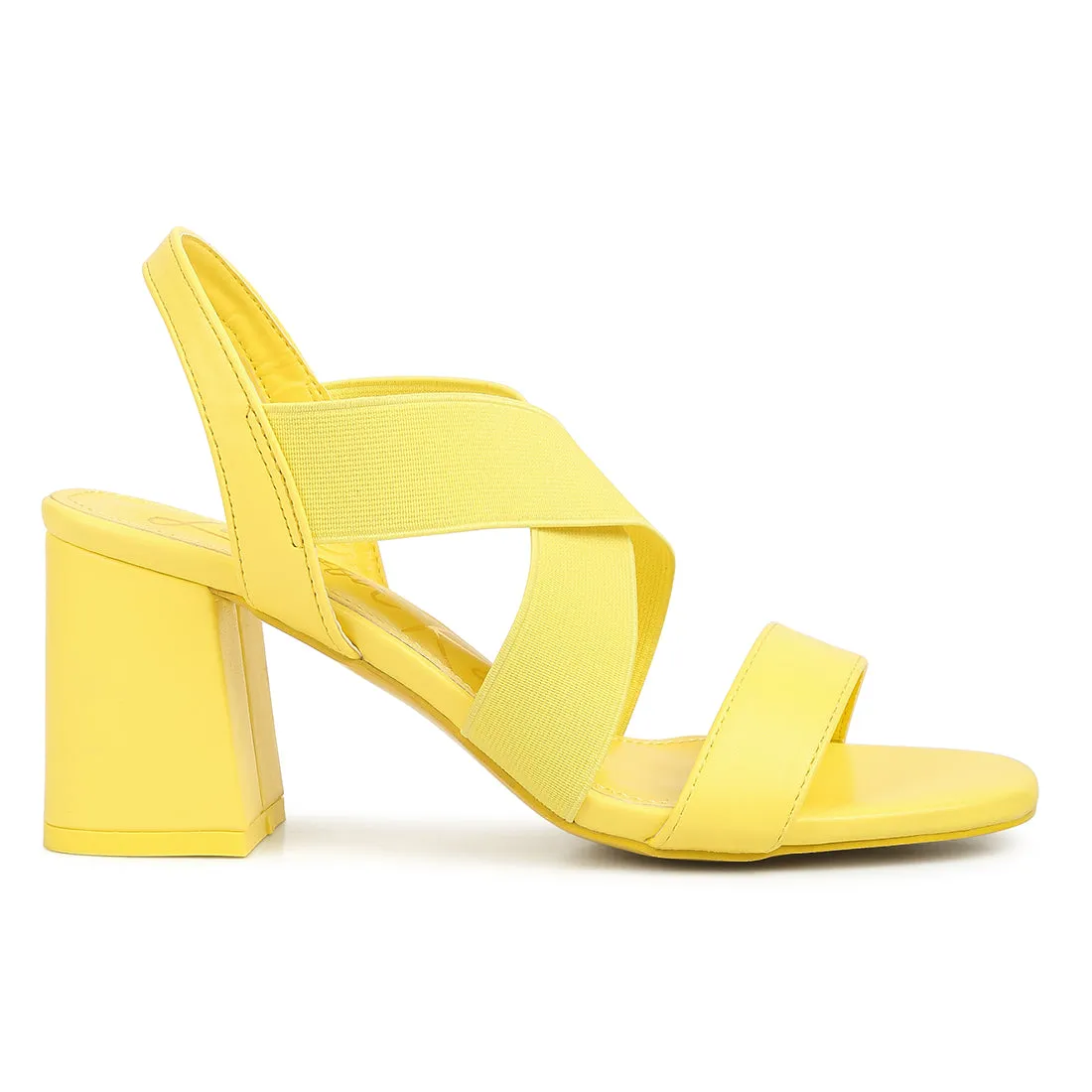 Comfortable Straps Block Heel Sandals