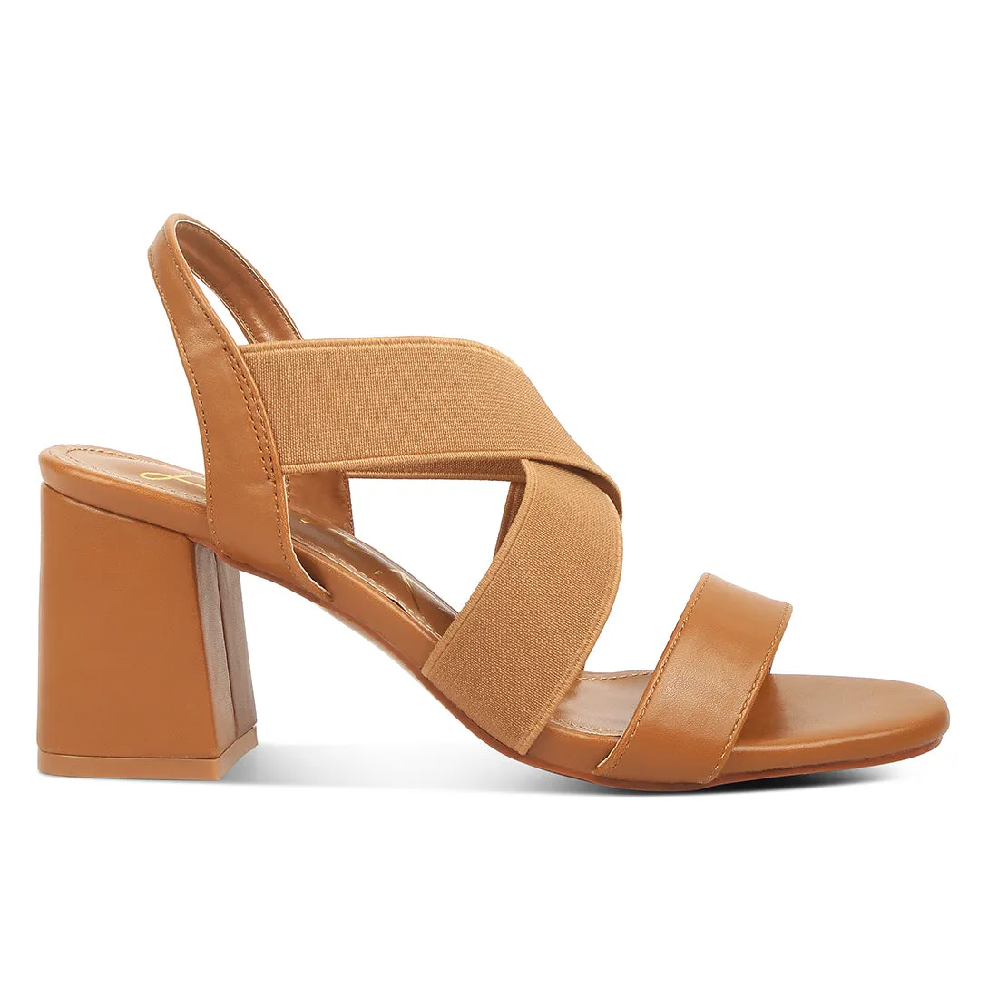 Comfortable Straps Block Heel Sandals