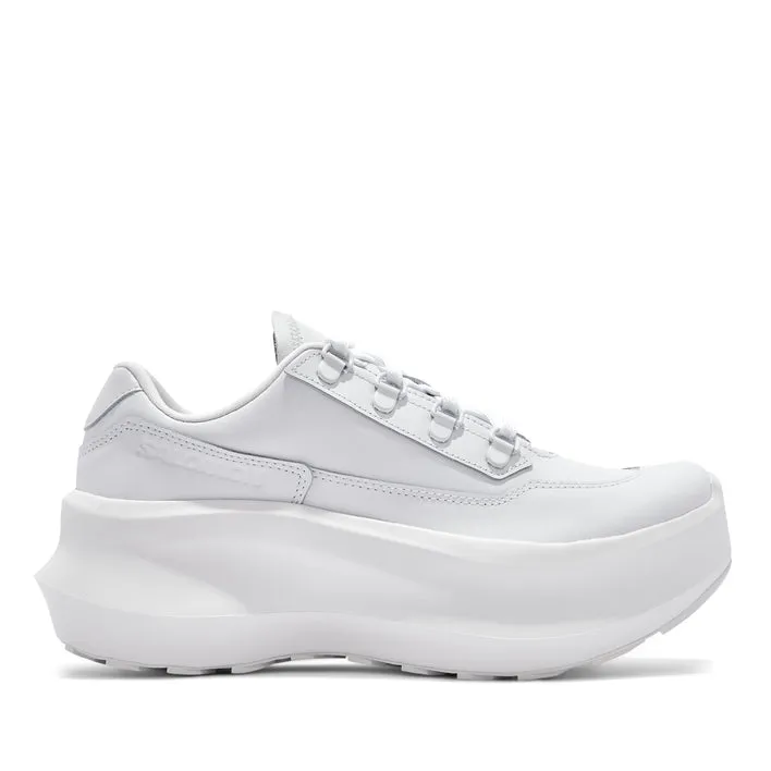 Comme des Garçons x Salomon SR811 Leather Platform (White)