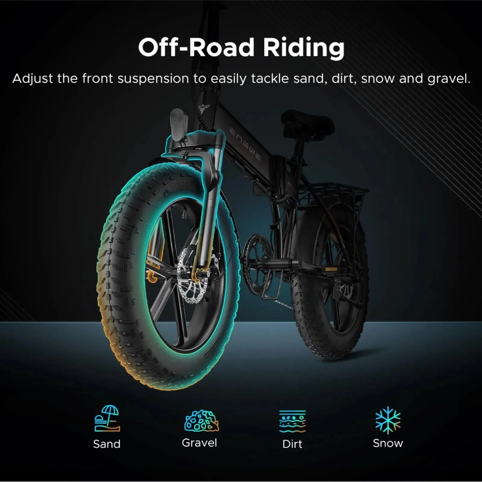 Engwe EP-2 Pro All Terrain Folding Electric Bike 250W/750W