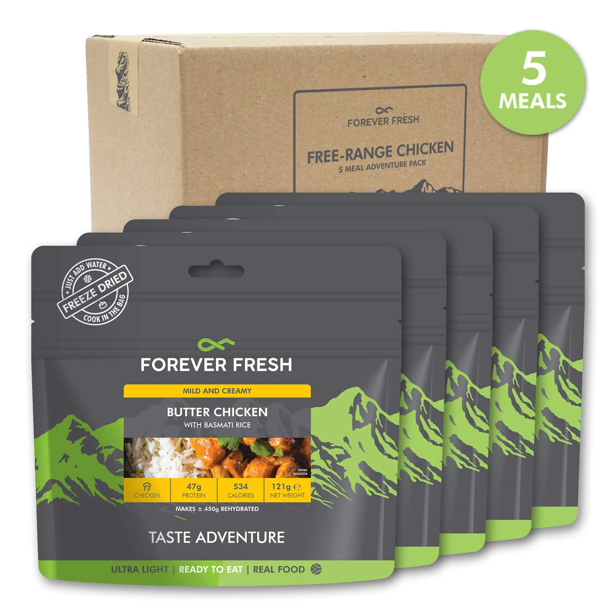 Free-Range Chicken | 5-Meal Adventure Pack