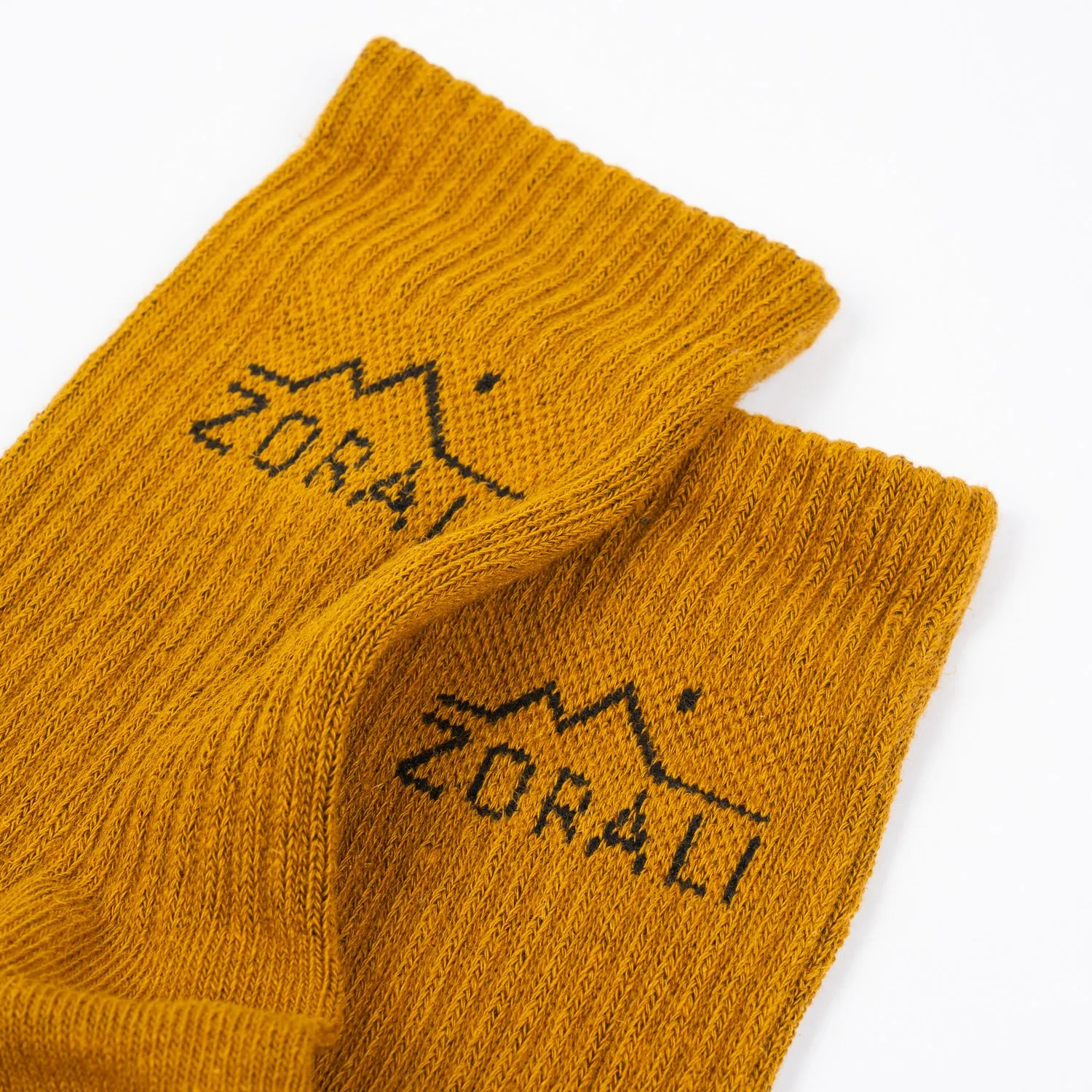 Hemp Everyday Socks 1 Pack Mustard