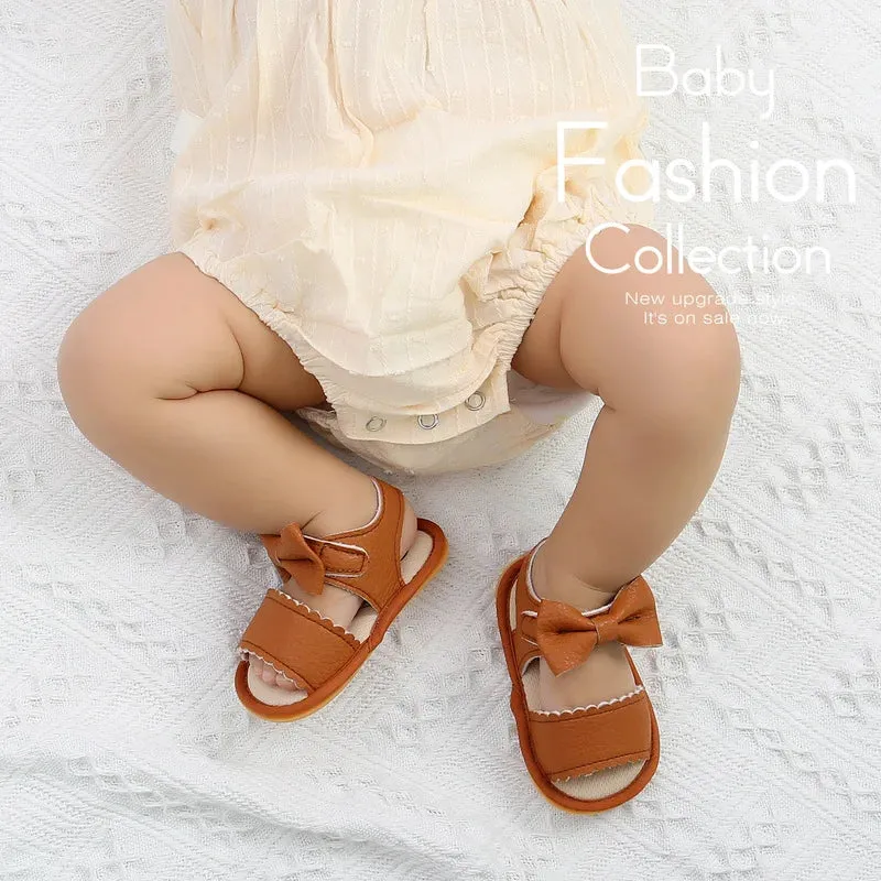 Mary Jane Flats- Soft Rubber Sole   Anti-Slip Bowknot