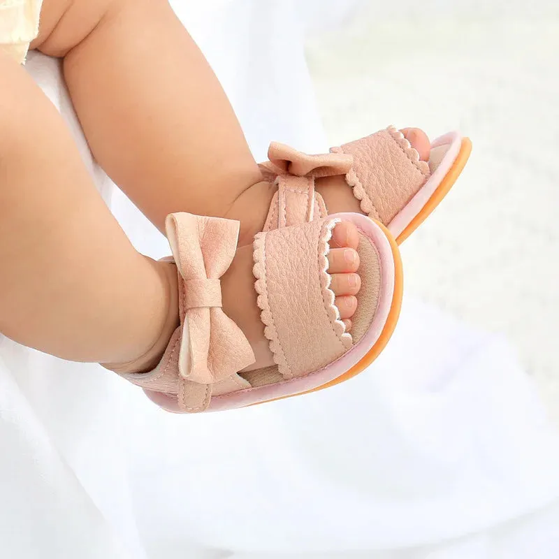 Mary Jane Flats- Soft Rubber Sole   Anti-Slip Bowknot