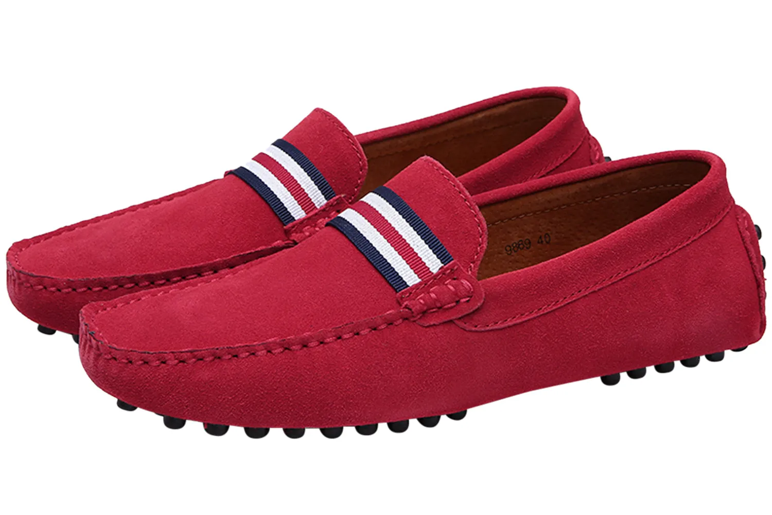 Men's Classic Nubuck Driving Moccasins