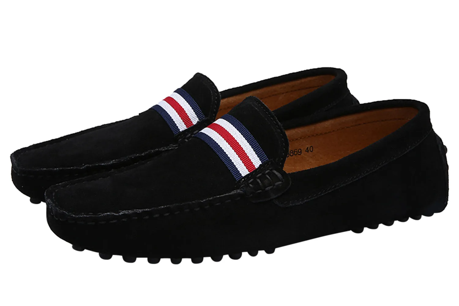 Men's Classic Nubuck Driving Moccasins