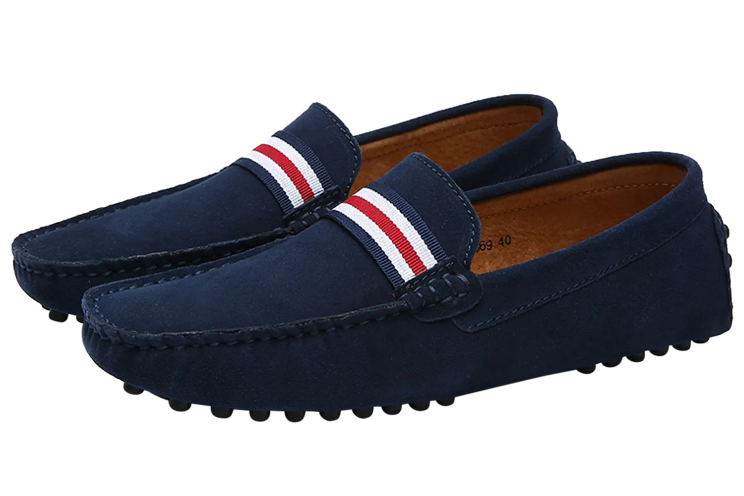 Men's Classic Nubuck Driving Moccasins