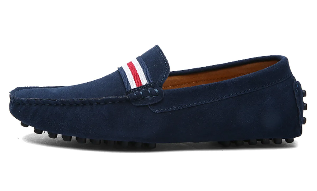 Men's Classic Nubuck Driving Moccasins