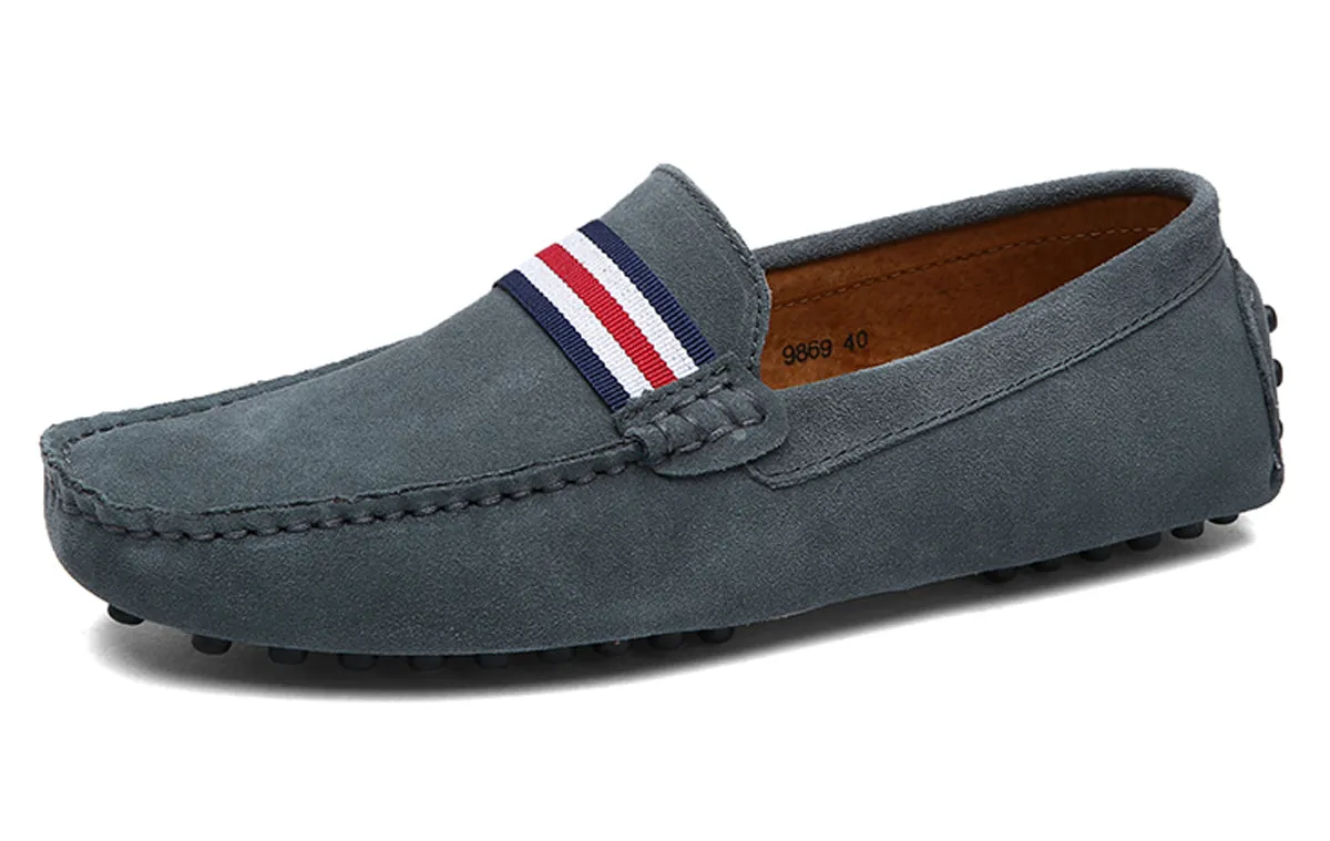 Men's Classic Nubuck Driving Moccasins