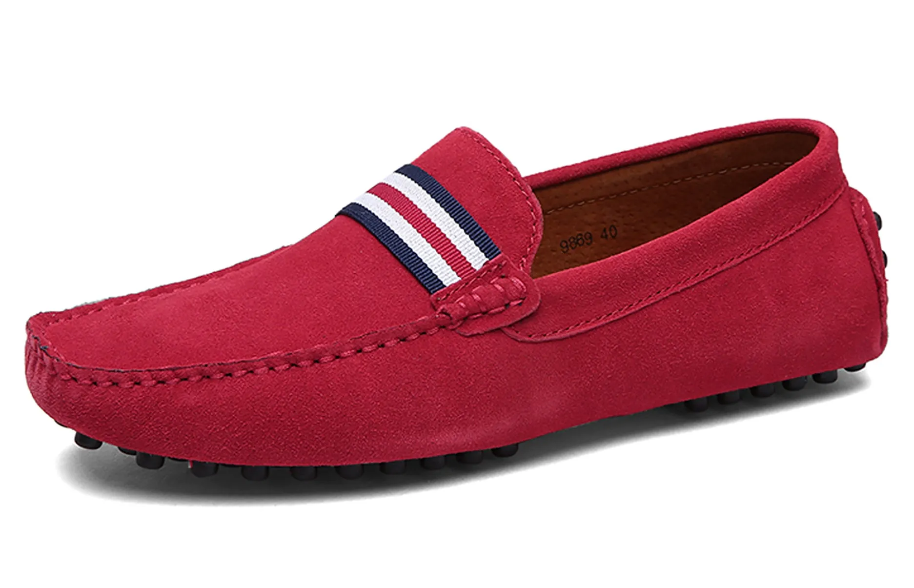 Men's Classic Nubuck Driving Moccasins