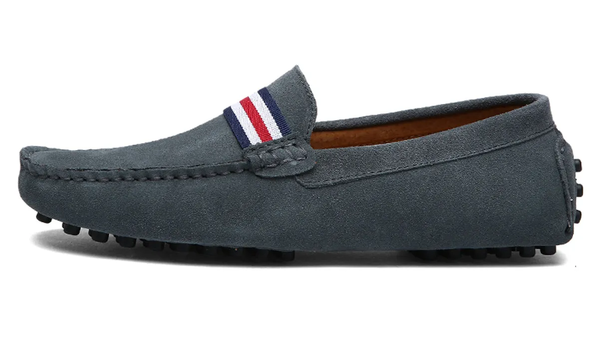 Men's Classic Nubuck Driving Moccasins