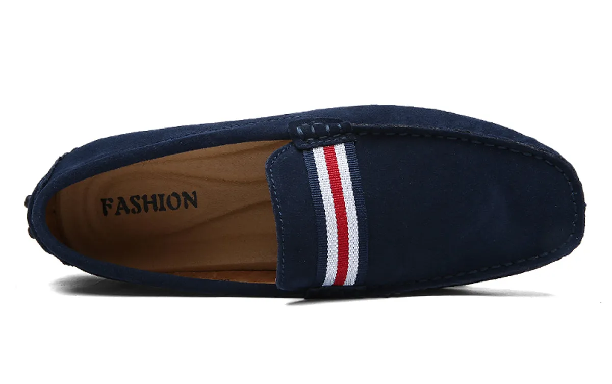 Men's Classic Nubuck Driving Moccasins