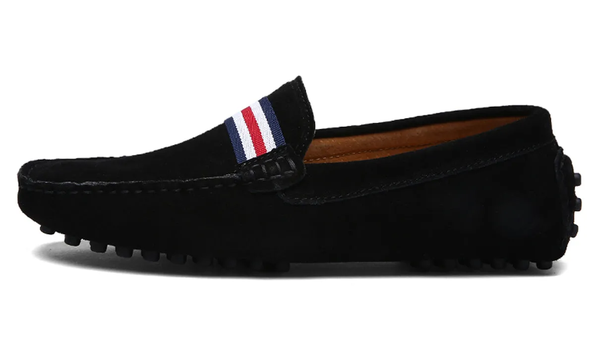Men's Classic Nubuck Driving Moccasins
