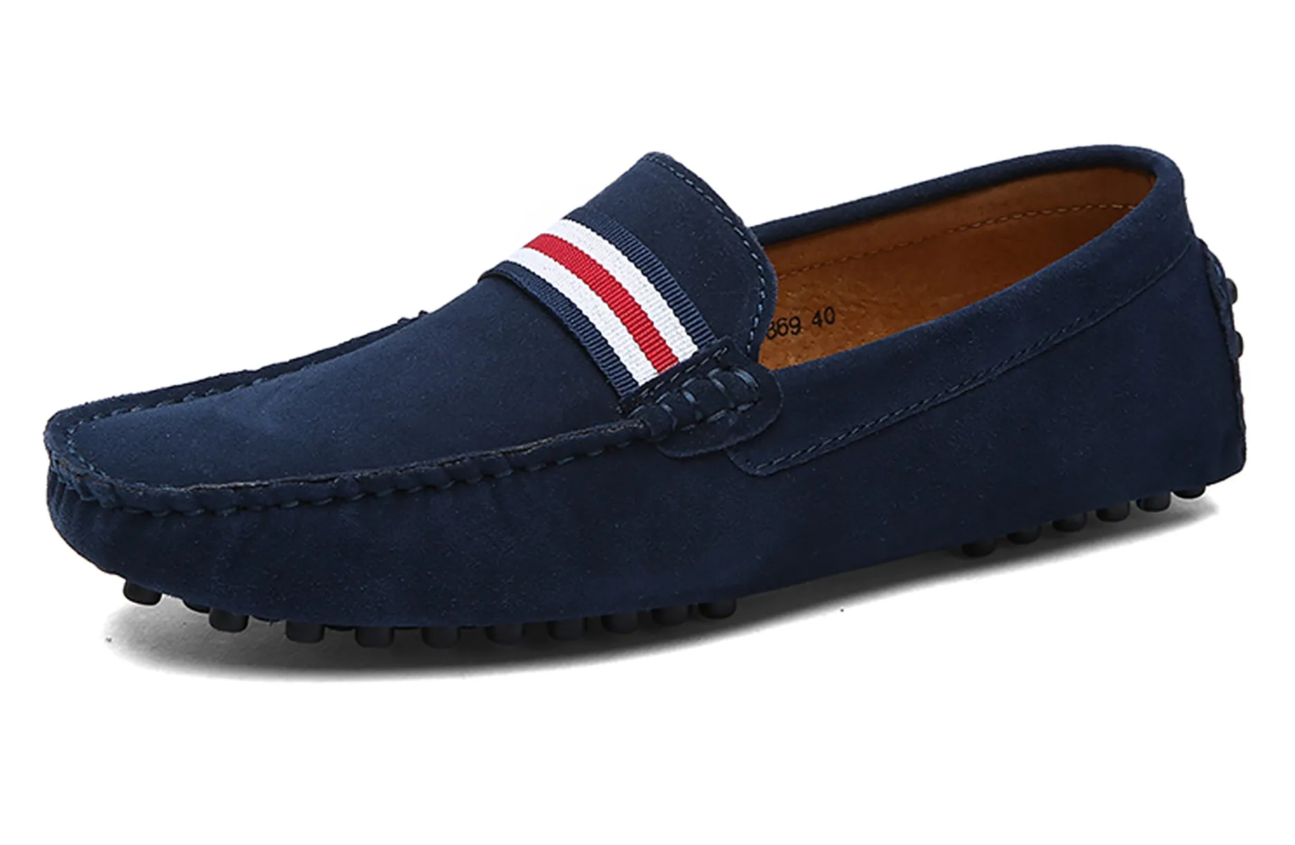 Men's Classic Nubuck Driving Moccasins