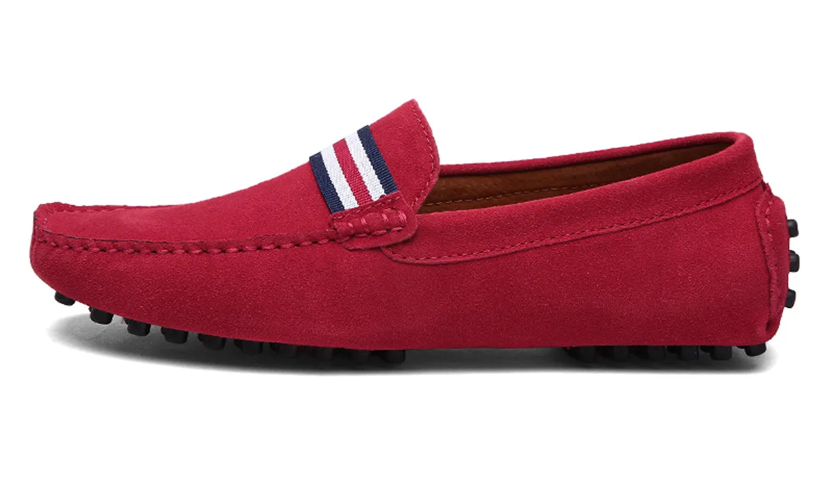 Men's Classic Nubuck Driving Moccasins
