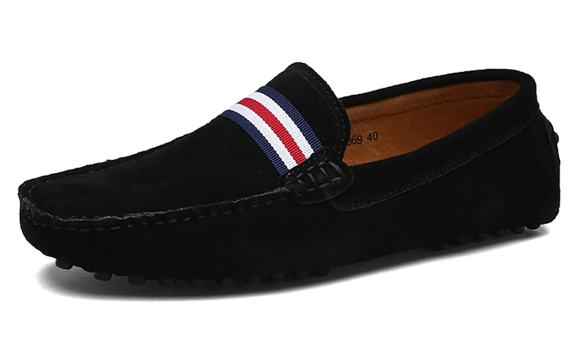 Men's Classic Nubuck Driving Moccasins