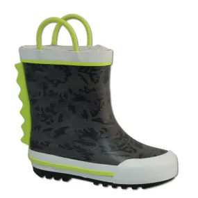 MONKEY BARS Toddler Boy's Lined 3D Rain Boots