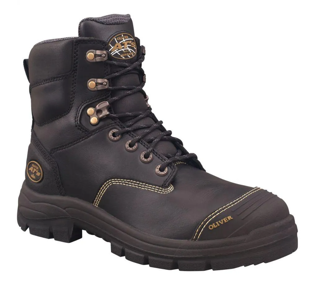 OLIVER 55 SERIES 150MM ZIP SIDED BOOT BLACK