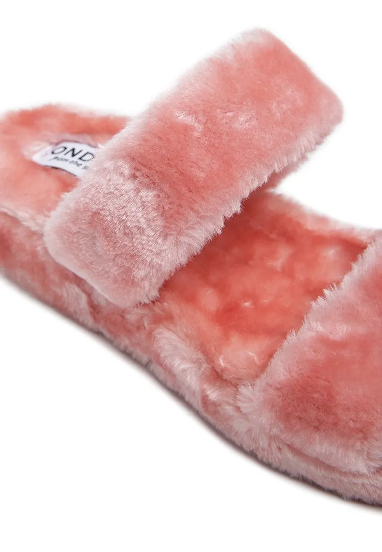 Smoothie Fur Slip-On Flats