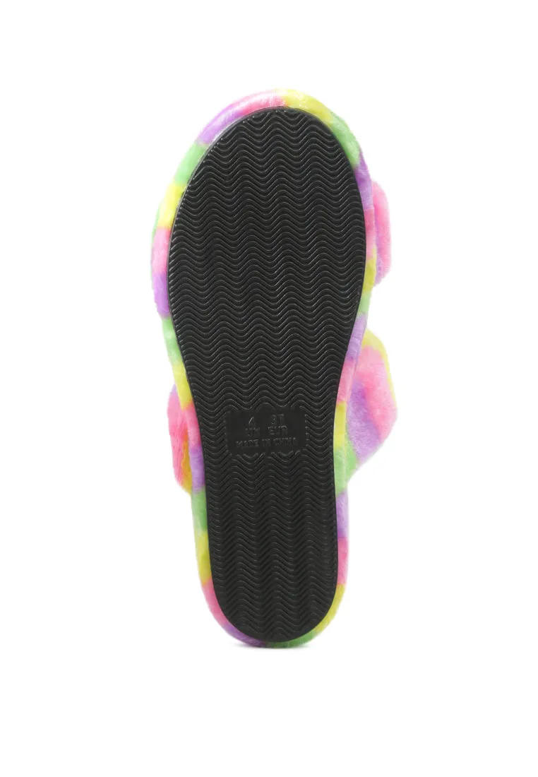 Smoothie Fur Slip-On Flats