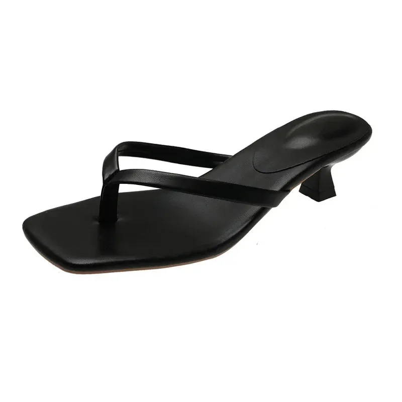 Women's Narrow Band and Kitten Heel sandals